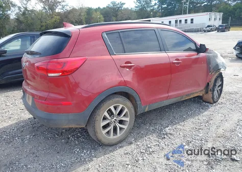 2014 Kia Sportage Lx from USA, damaged, VIN KNDPB3AC1E7548185